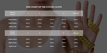 Radsport Handschuhe Herren und Damen, Fahrradhandschuhe für Rennrad, Mountainbike, Krafttraining, Fitness, Reiten, Crossfit, Bergsteigen, Sport - 
