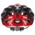 Uvex Unisex – Erwachsene, race 7 Fahrradhelm, black red, 51-55 cm - 3