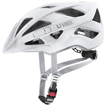 uvex Unisex – Erwachsene Touring cc Fahrradhelm, white mat, 52-57 cm - 1