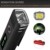 IPSXP Fahrradlicht LED Set - USB Wiederaufladbare Fahrradlichter Fahrradlampe mit Automatischem Lichtsensor - Wasserdicht Frontlicht Rücklicht Fahrradbeleuchtung - 4