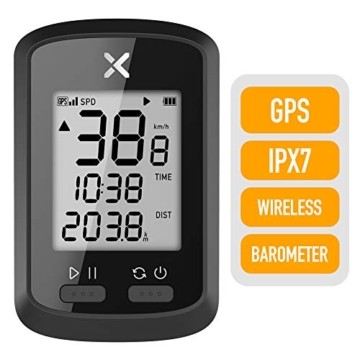 Xoss G GPS-Fahrradcomputer, kabellos, Tacho, Kilometerzähler, Rad-Tracker, wasserdicht, für Rennrad, MTB, Fahrrad, Bluetooth, g - 1