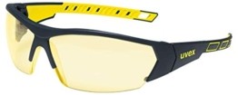 Uvex 9194365 i-Works Schutzbrille - Arbeitsbrille - Gelb - 1 Stück - 1