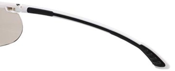 Uvex Sportstyle Schutzbrille - Braune Arbeitsbrille - Schwarz-Weiß - 4