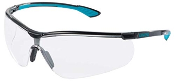 Uvex Sportstyle Schutzbrille - Supravision Extreme -Transparent/Schwarz-Petrol - 1
