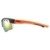 uvex Unisex – Erwachsene, sportstyle 115 Sportbrille, inkl. Wechselscheiben, black matt/orange, one size - 3