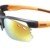 uvex Unisex – Erwachsene, sportstyle 115 Sportbrille, inkl. Wechselscheiben, black matt/orange, one size - 5