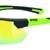 uvex Unisex – Erwachsene, sportstyle 221 Sportbrille, black mat yellow/yellow, one size - 1