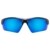 uvex Unisex – Erwachsene, sportstyle 224 Sportbrille, black mat blue/blue, one size - 2