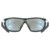 uvex Unisex – Erwachsene, sportstyle 706 Sportbrille, black mat white/blue, one size - 4