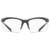 uvex Unisex – Erwachsene, sportstyle 802 V small Sportbrille, selbsttönend, schmale Passform, black mat/smoke, one size - 2