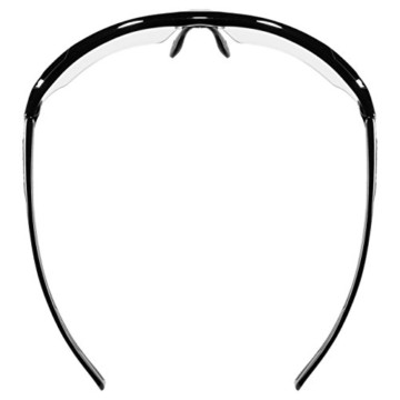 uvex Unisex – Erwachsene, sportstyle 802 V Sportbrille, selbsttönend, black/smoke, one size - 5