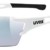 uvex Unisex – Erwachsene, sportstyle 803 race V small Sportbrille, selbsttönend, schmale Passform, white/blue, one size - 1