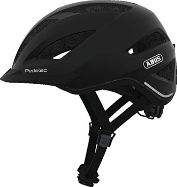 ABUS City-Helm Pedelec 1.1 - Fahrradhelm mit Rücklicht für den Stadtverkehr - für Damen und Herren - Schwarz, Größe L - 8