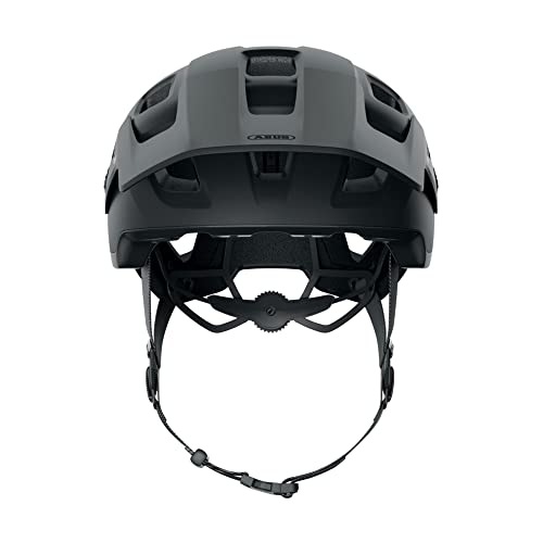 ABUS MTB-Helm MoDrop MIPS - robuster Fahrradhelm mit Aufprallschutz für Mountainbiker - individuelle Passform - für Damen und Herren - Schwarz Matt, L - 2