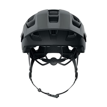 ABUS MTB-Helm MoDrop - robuster Fahrradhelm mit guter Belüftung für Mountainbiker - individuelle Passform - für Damen und Herren - Schwarz Matt, S - 2