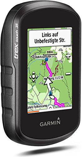 Garmin eTrex Touch 35 - GPS-Outdoor-Navigationsgerät mit Topo Active Europakarte, 2,6" Farbdisplay, vorinstallierten Aktivitätsprofilen, Barometer, ANT+ Schnittstelle, 3-Achsen-Kompass und 16 h Akku - 2