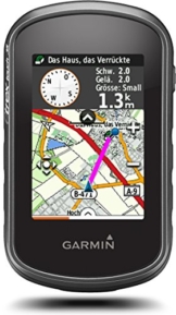 Garmin eTrex Touch 35 - GPS-Outdoor-Navigationsgerät mit Topo Active Europakarte, 2,6" Farbdisplay, vorinstallierten Aktivitätsprofilen, Barometer, ANT+ Schnittstelle, 3-Achsen-Kompass und 16 h Akku - 1