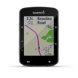 Garmin Unisex – Erwachsene Edge 520 Plus GPS-Fahrradcomputer-Leistungswerte, Navigationsfunktionen, Europakarte, 2,3“ Display Radcomputer, Schwarz, M (Generalüberholt) - 1