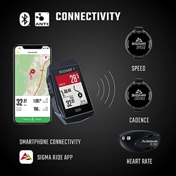 SIGMA SPORT ROX 11.1 EVO Black | Fahrradcomputer kabellos GPS & Navigation inkl. GPS Halterung | Outdoor GPS Navigation mit smarter Funktionsvielfalt - 4